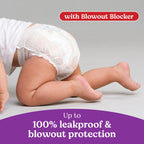 Huggies Size 6 Baby Diapers, Little Movers HuggFit 360° Baby Diapers with 360° Waistband, Size 6 (35+ lbs), 104 Count (2 Packs of 52), Packaging May Vary