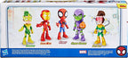 Spidey and his Amazing Friends Hasbro Marvel, Friends & Foes Pack, 5 Action Figures, 4-Inch, Preschool Super Hero Toys for Kids Ages 3 and Up (Amazon Exclusive)