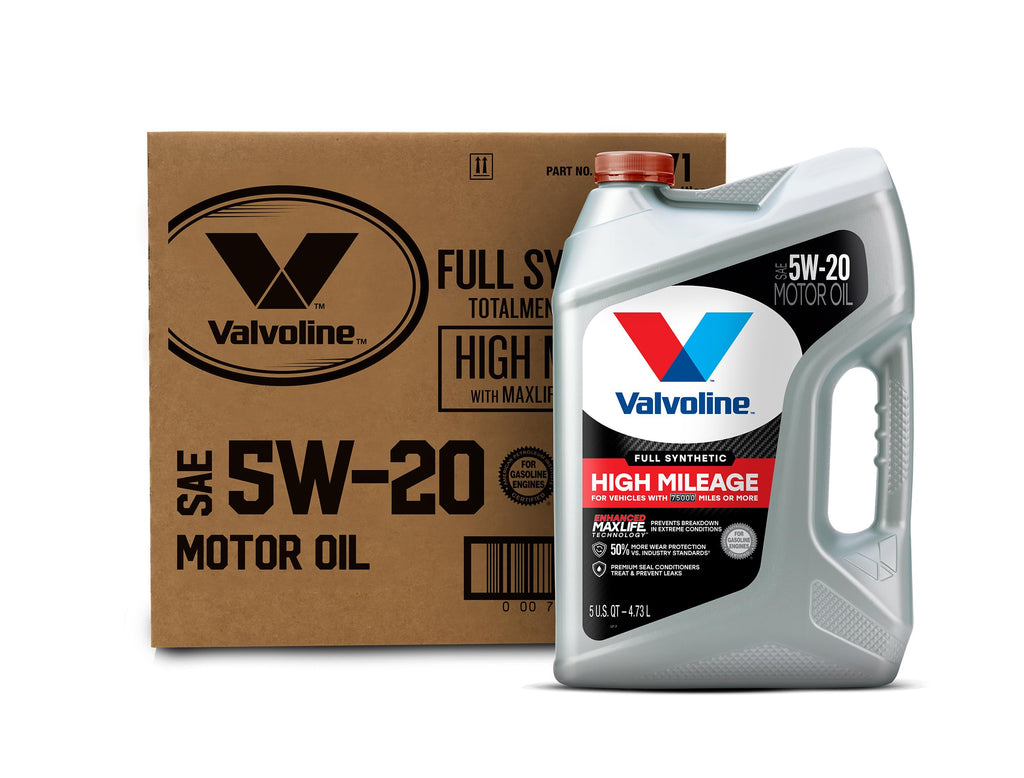 Valvoline High Mileage 150K with Maxlife Plus Technology 5W-30 Motor Oil 5 Quart