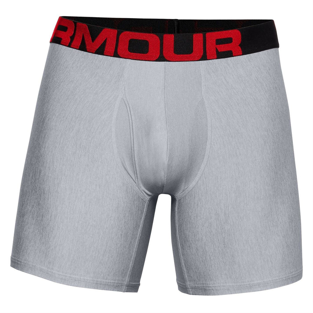 Under Armour Men's Multi-Pack Standard Tech Boxer Brief, 6" Inseam, All-Day Comfort & Ultra-Soft