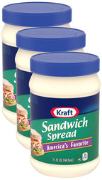 Kraft America's Favorite Sandwich Spread, 15 fl oz Jar