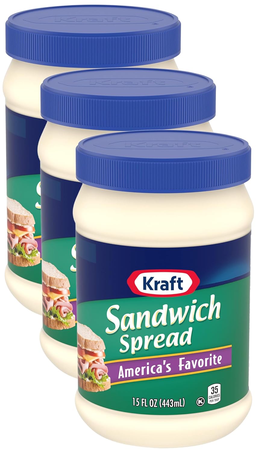 Kraft America's Favorite Sandwich Spread, 15 fl oz Jar