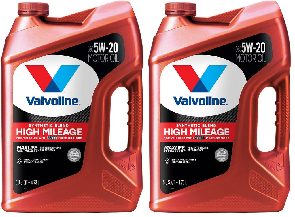 Valvoline High Mileage 150K with Maxlife Plus Technology 5W-30 Motor Oil 5 Quart