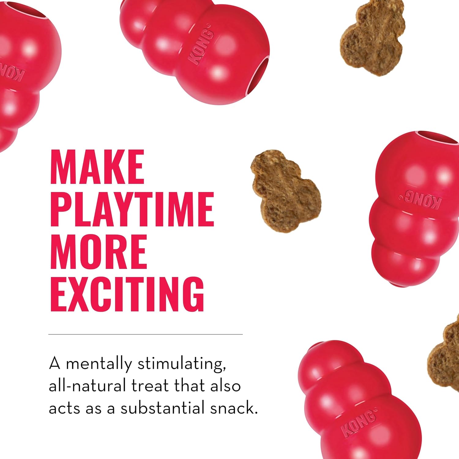 KONG Jerky Chicken Md/Lg 5 oz, Pack of 2