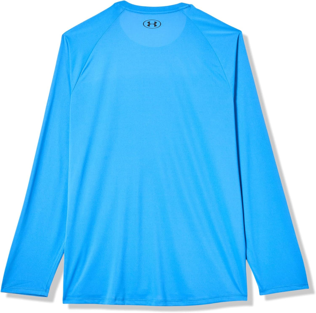 Under Armour Men's Tech 2.0 Long-Sleeve T-Shirt, (402) Blue Atlantis / / Black, XX-Large