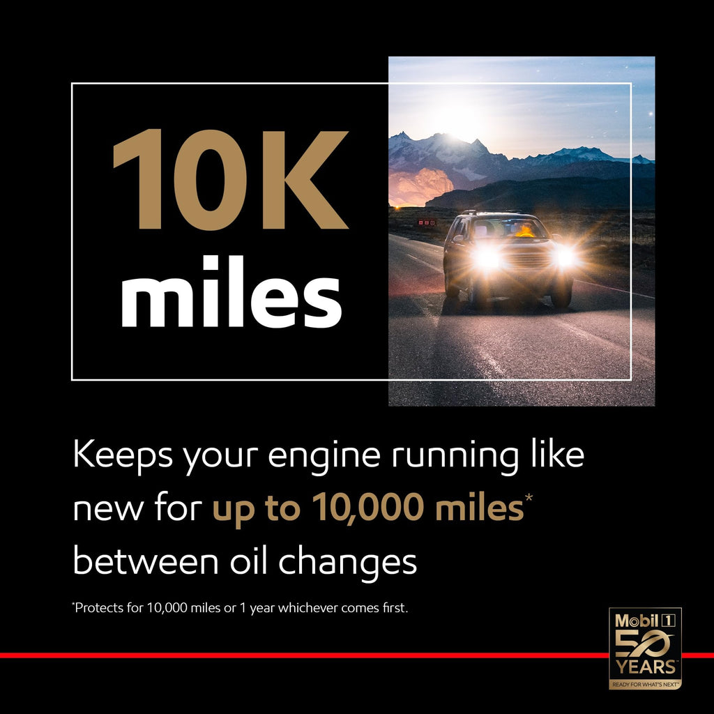 Mobil 1 European Car Formula Full Synthetic Motor Oil 0W-40, 5 Quart