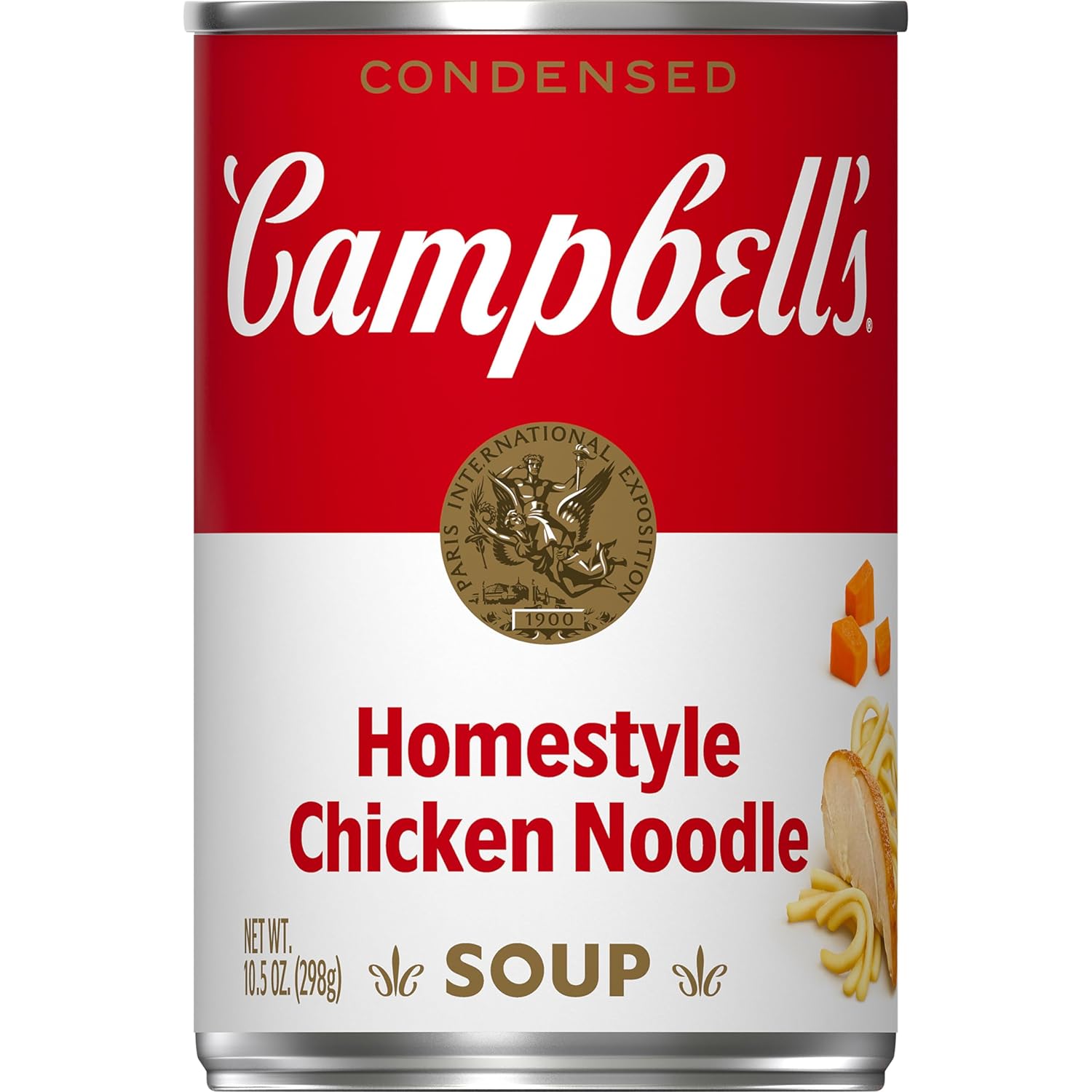 Campbell's Condensed Chicken Noodle Soup, 10.75 Ounce Can (Pack of 4)