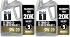 Mobil 1 European Car Formula Full Synthetic Motor Oil 0W-40, 5 Quart