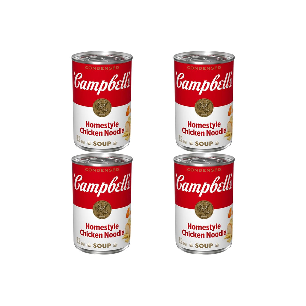 Campbell's Condensed Chicken Noodle Soup, 10.75 Ounce Can (Pack of 4)