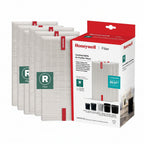 Honeywell HEPA Air Purifier Filter R, 3-Pack for HPA 100/200/300, 3000 and 5000 Series - Airborne Allergen Air Filter Replacement Targets Wildfire/Smoke, Pollen, Pet Dander, and Dust