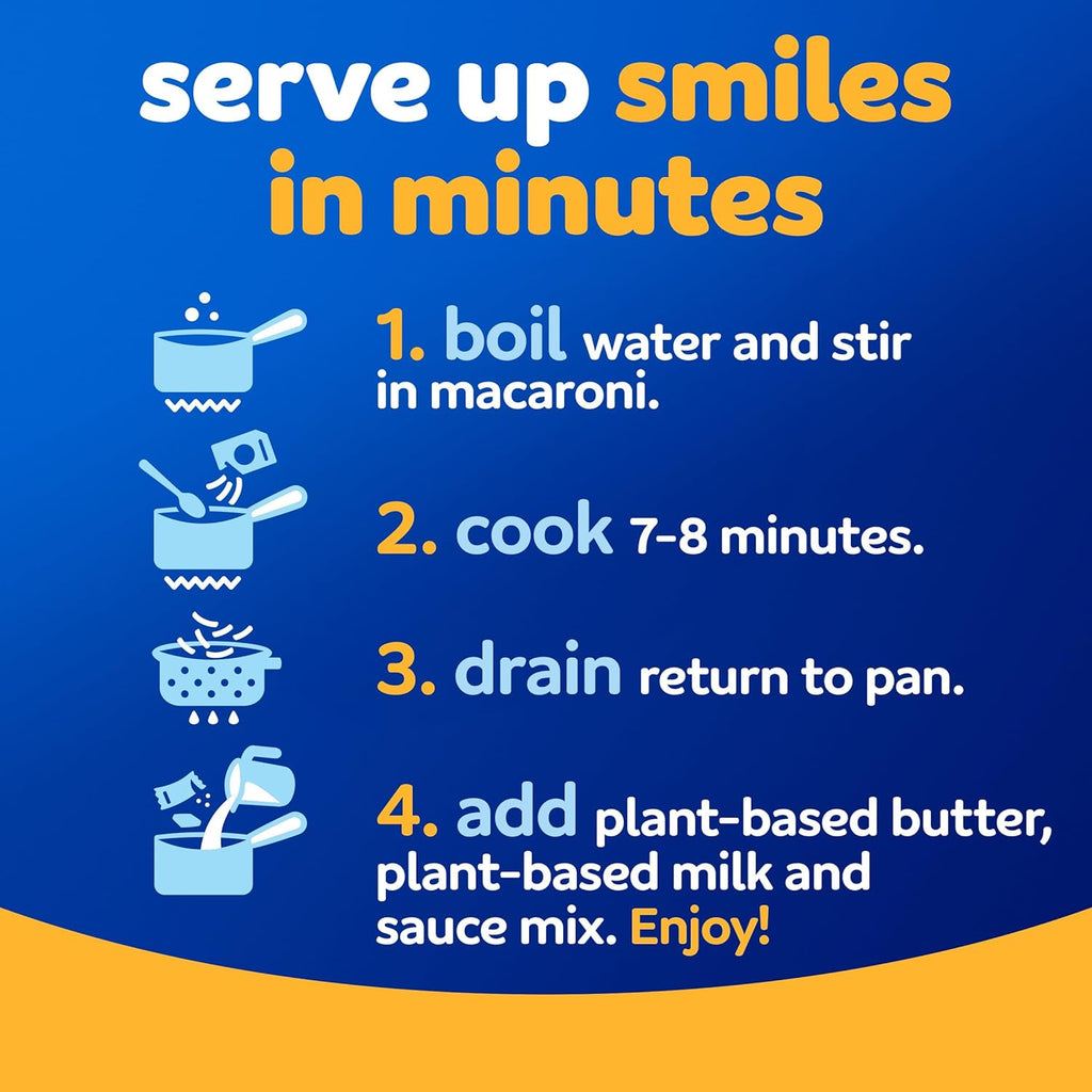 Kraft NotCo Original Flavor Plant Based Mac & Cheese, 6 oz Box