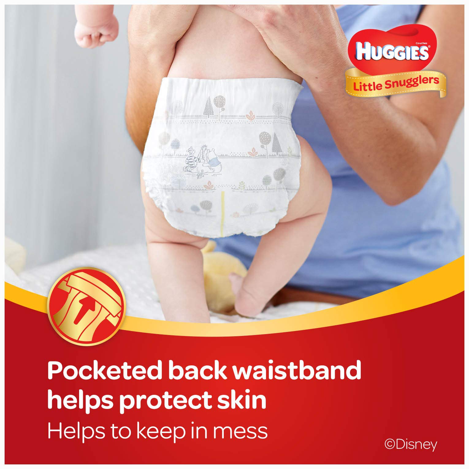 Huggies Size 1 Diapers, Little Snugglers Diapers, Size 1 (8-14 lbs), 198 Count (6 Packs of 33), Packaging May Vary