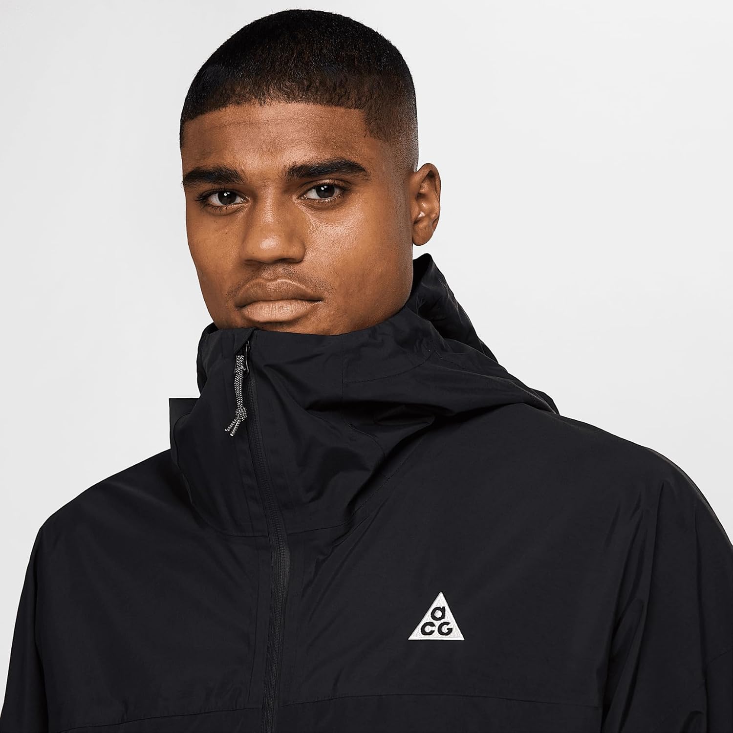 Nike ACG Morpho Men's Storm-FIT ADV Rain Jacket (Black/Black/Summit White)