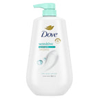Dove Body Wash with Pump Sensitive Skin For 24hr Lotion-Soft Skin Moisturizing Skin Cleanser Gentle Hypoallergenic Formula with No Sulfates No Parabens 30.6 oz
