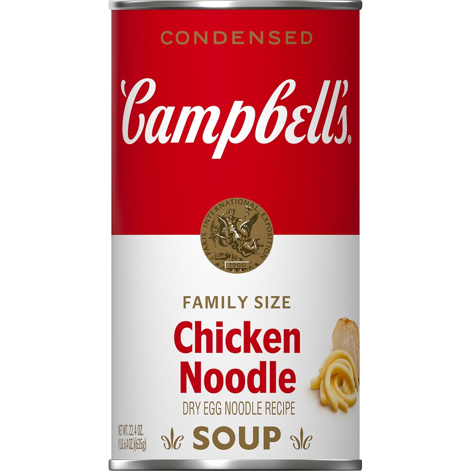 Campbell's Condensed Chicken Noodle Soup, 10.75 Ounce Can (Pack of 4)