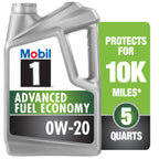 Mobil 1 European Car Formula Full Synthetic Motor Oil 0W-40, 5 Quart