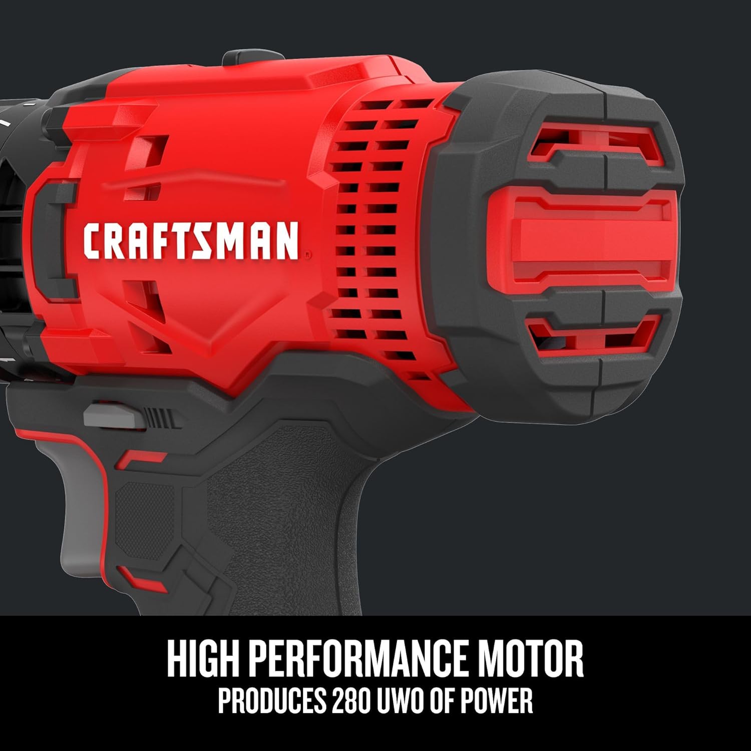 CRAFTSMAN V20 Cordless Drill/Driver Kit, 1/2 inch, Battery and Charger Included (CMCD700C1)
