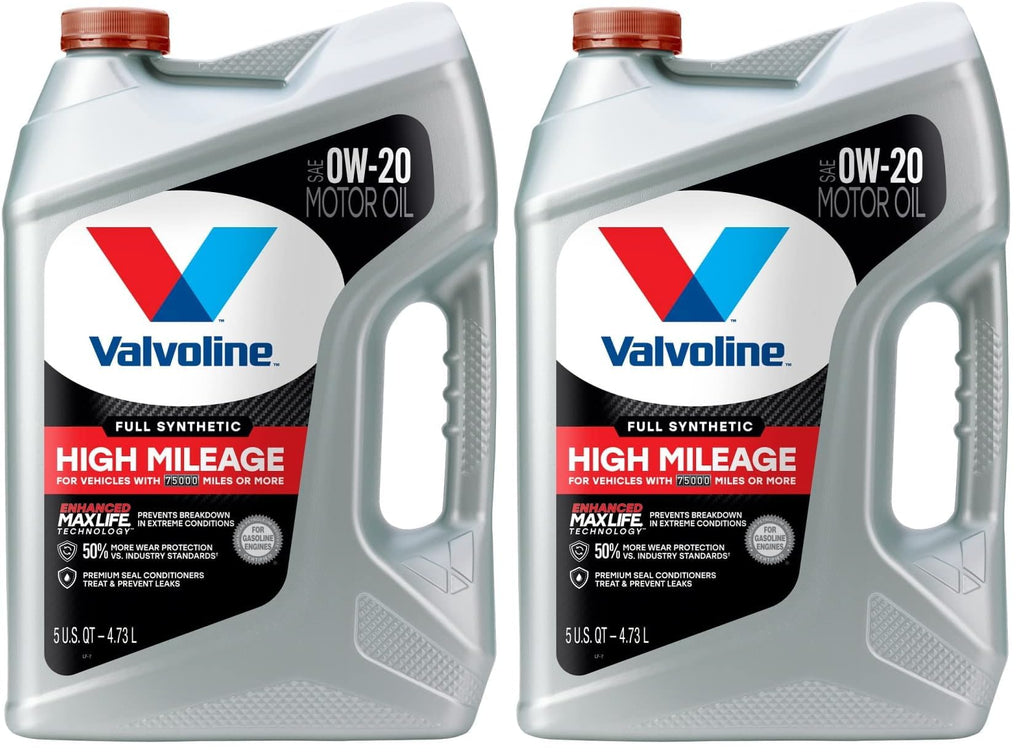 Valvoline High Mileage 150K with Maxlife Plus Technology 5W-30 Motor Oil 5 Quart