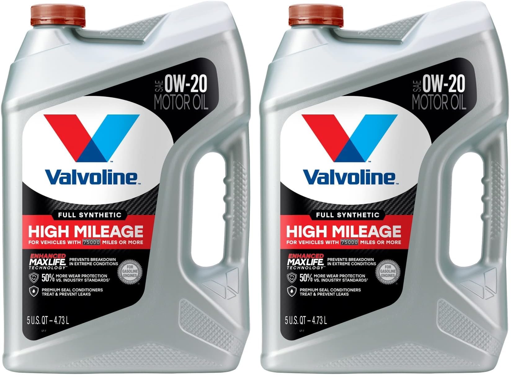 Valvoline High Mileage 150K with Maxlife Plus Technology 5W-30 Motor Oil 5 Quart