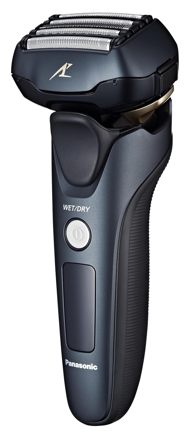 Panasonic Electric Razor for Men, Electric Shaver for Men, ARC5 with Premium Automatic Cleaning and Charging Station, Wet Dry Shaver, Cordless Razor, with Pop-Up Trimmer ES-LV97-K, Black