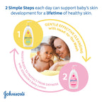 Johnson's Baby Lotion with Coconut Oil, Aloe Vera & Vitamin B5, 72 HR Hydration, Skin Moisturizer, Hypoallergenic, Safe for Newborn, Protects From Dryness &; Strengthens Skin, 27.1 fl. oz