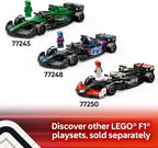 LEGO Speed Champions Ferrari SF-24 F1 Race Car Toys - Building Sets for Kids, Boys & Girls, Ages 10+ - Ferrari F1 Model Car Kits for Display or Play - Gift Ideas for Birthdays and Fans - 77242