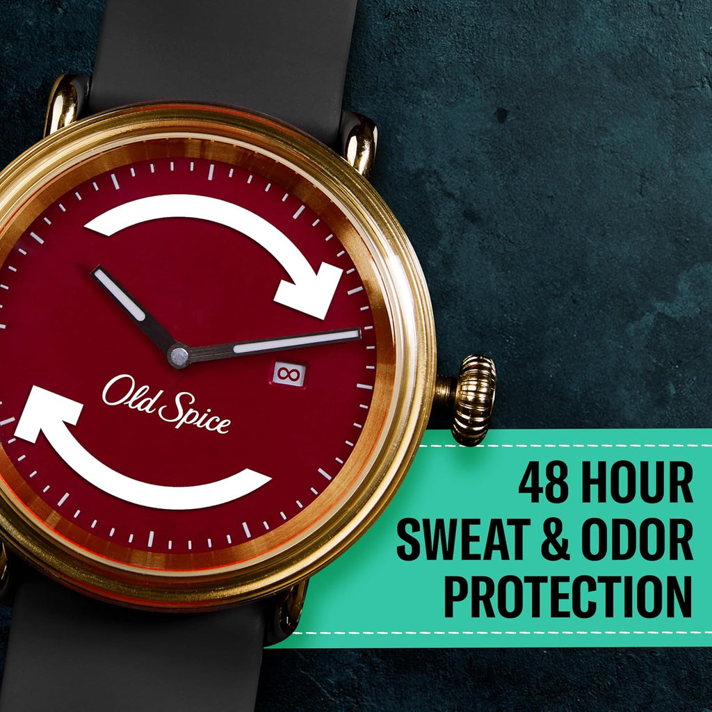 Old Spice Aluminum Free Deodorant For Men, High Endurance, 24/7 Sweat Defense & Odor Protection, 24/7 Freshness & Lasting Scent, Pure Sport Scent, 3.0 oz (Pack of 2)