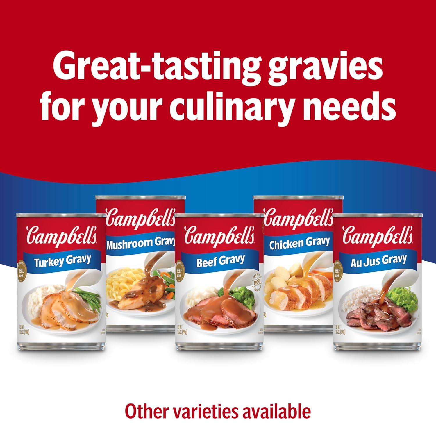 Campbell's Country Style Sausage Gravy, 13.8 Oz Can