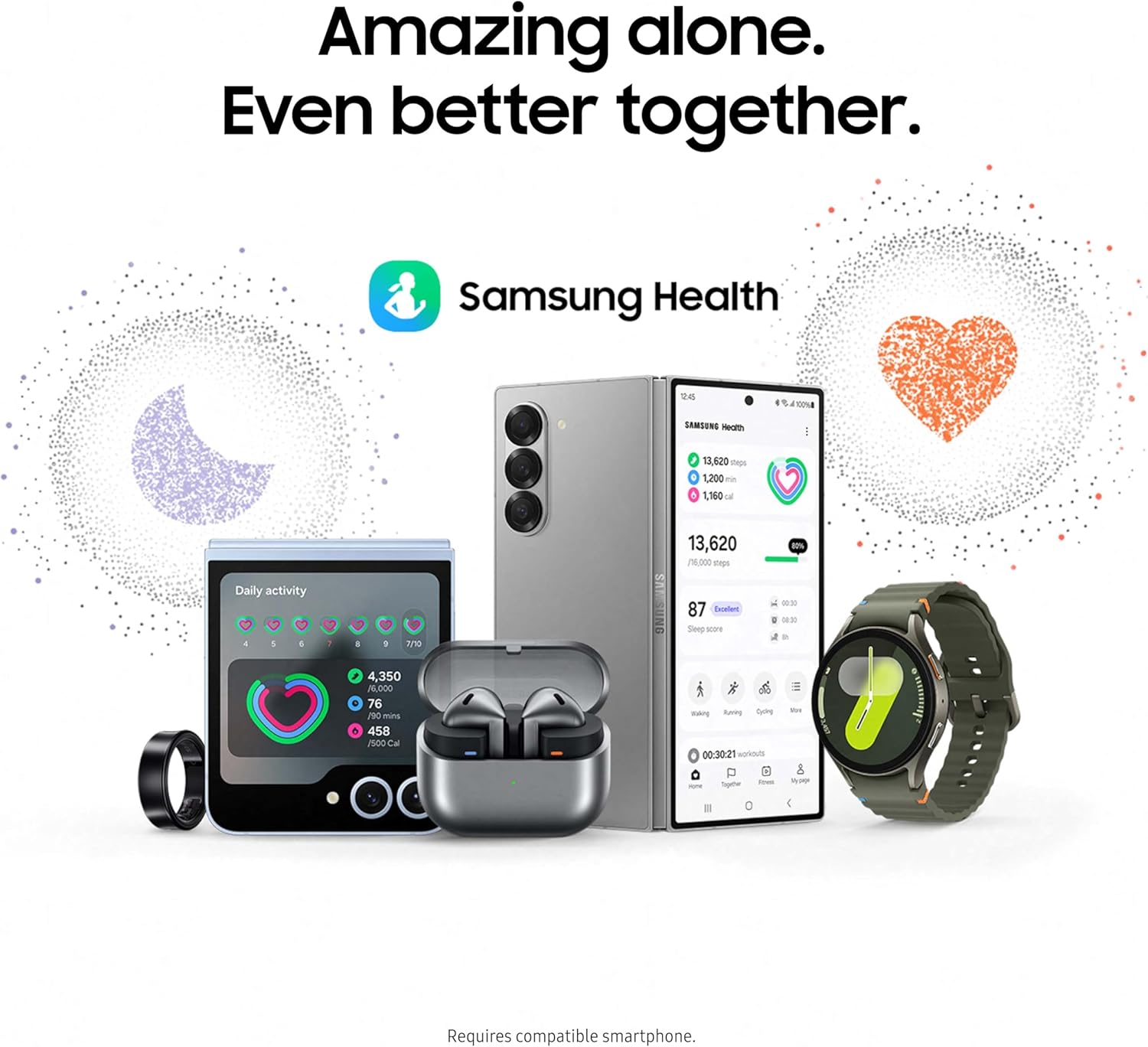 SAMSUNG Galaxy Watch 7 40mm Bluetooth AI Smartwatch w/Energy Score, Wellness Tips, Heart Rate Tracking, Sleep Monitor, Fitness Tracker, 2024, Cream [US Version, 1Yr Manufacturer Warranty]