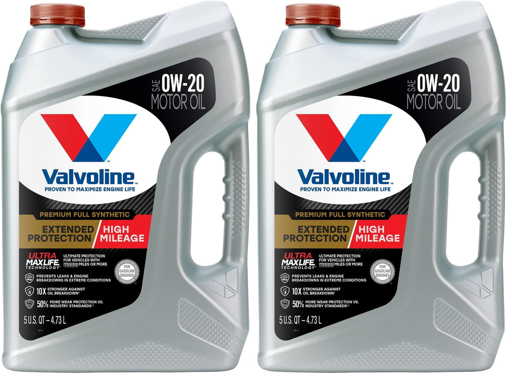 Valvoline High Mileage 150K with Maxlife Plus Technology 5W-30 Motor Oil 5 Quart