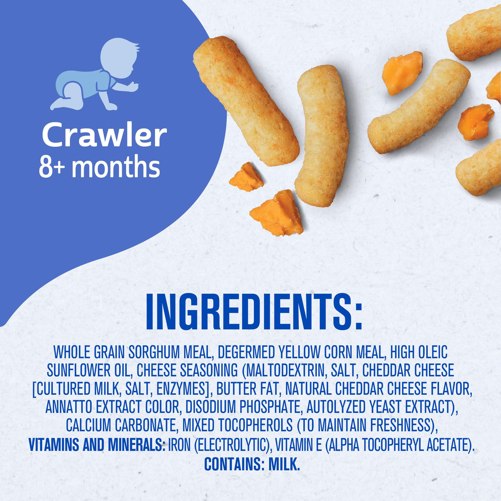 Gerber Snacks for Baby Lil Crunchies, Garden Tomato, 1.48 Ounce (Pack of 6)