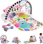 Fisher-Price Baby Playmat Deluxe Kick & Play Piano Gym for Learning & 2 Maracas Soft Rattles for Newborn to Toddler Play Ages 0+ Months