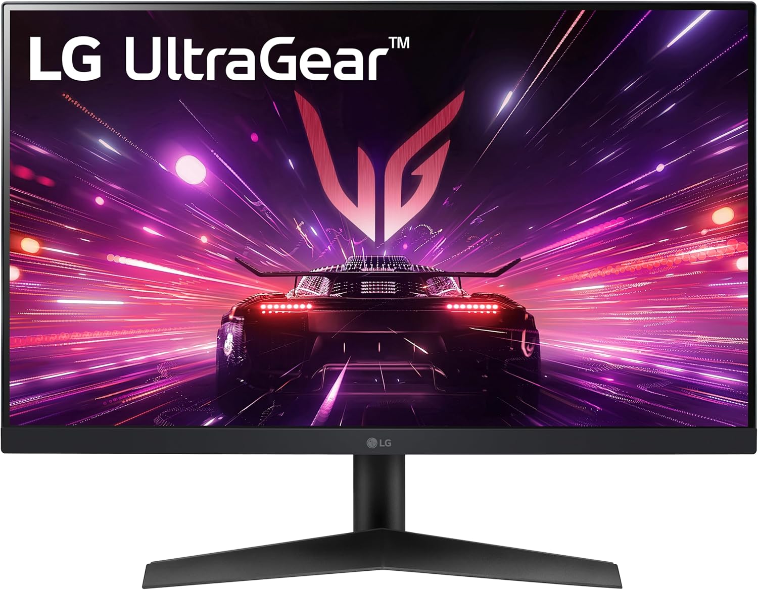LG 24G411A-B 24-inch Ultragear Full HD (1920 x 1080) IPS Gaming Monitor, 144Hz (O/C), 1ms MBR, NVIDIA G-Sync Compatible, AMD FreeSync, HDR10, HDMI, DisplayPort, Slim Stand, Black