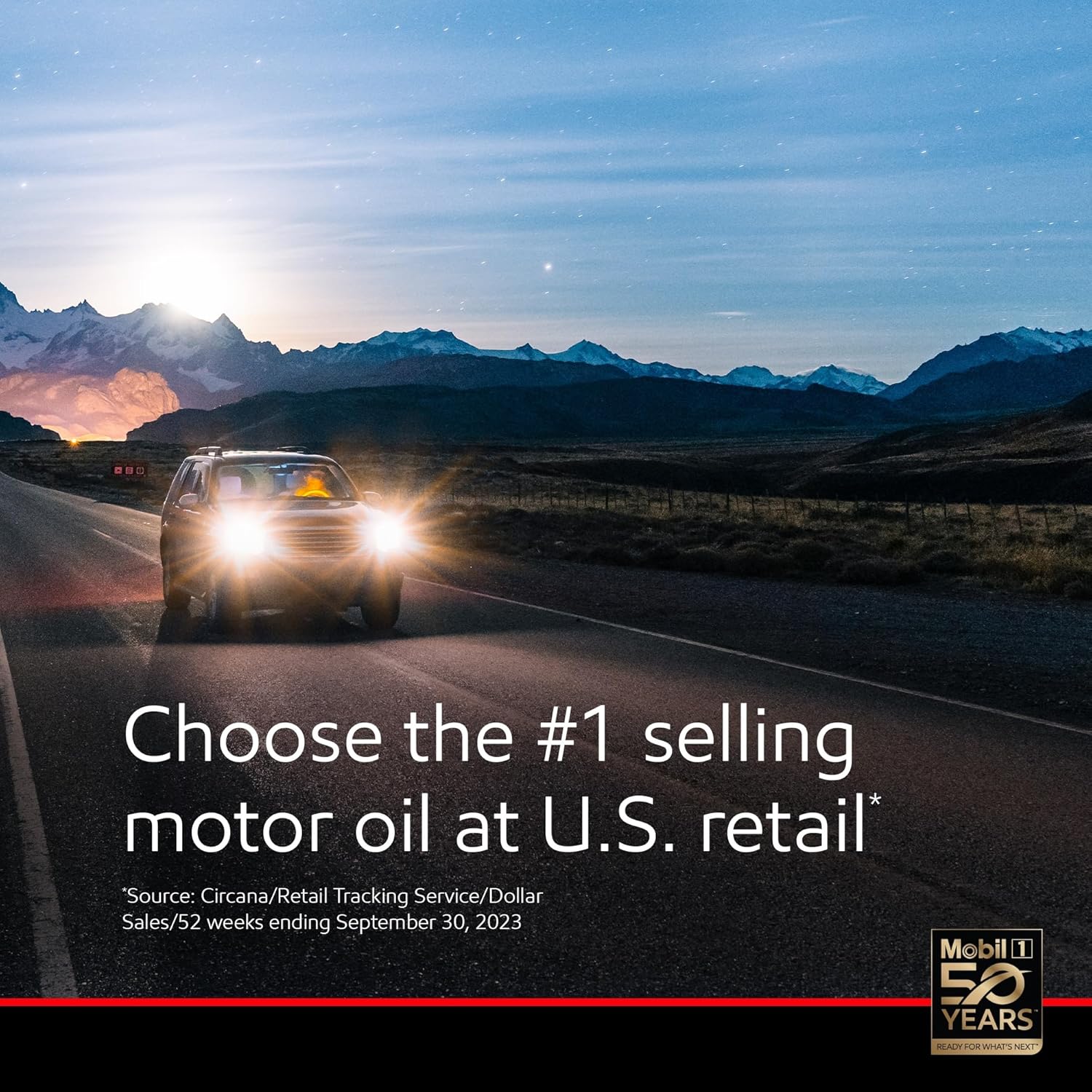 Mobil 1 Advanced Synthetic Motor Oil, 0W-20, 5 Quarts - Fuel Economy Formula