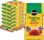 Miracle-Gro Potting Mix, For Container Plants, Flowers, Vegetables, Shrubs, Annuals, Perennials, Feeds up to 6 Months, 8 qt., 2-Pack