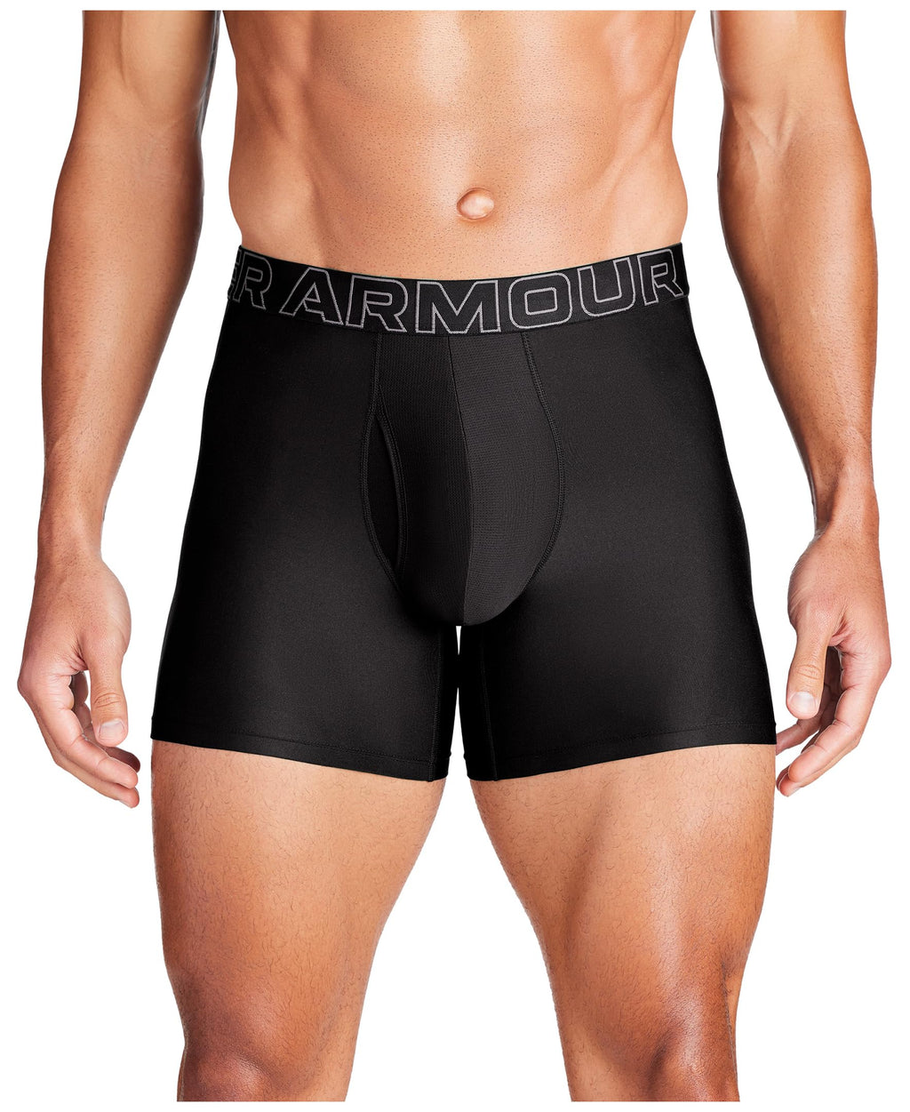 Under Armour Men's Multi-Pack Standard Tech Boxer Brief, 6" Inseam, All-Day Comfort & Ultra-Soft