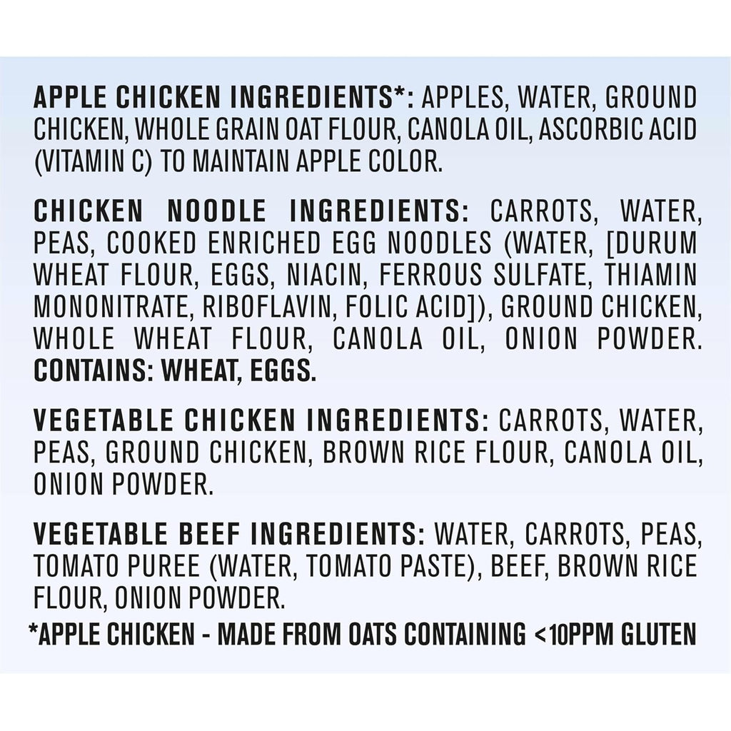 Gerber Stage 2 Baby Food, Nourishing Blends Tubs, Baby Puree, Variety Pack, 32PK