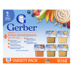 Gerber Stage 2 Baby Food, Nourishing Blends Tubs, Baby Puree, Variety Pack, 32PK