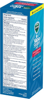 Vicks VapoSteam Medicated Liquid with Camphor, a Cough Suppressant, 8 Oz – VapoSteam Liquid Helps Relieve Coughing, for Use in Vicks Vaporizers and Humidifiers