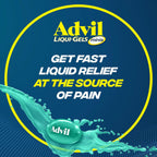 Advil Liqui-Gels Minis Pain Reliever and Fever Reducer, Pain Medicine for Adults with Ibuprofen 200mg for Pain Relief - 80 Liquid Filled Capsules