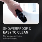 Panasonic Cordless Beard Trimmer for Men with Precision Dial, 19 Adjustable Length Settings, Rechargeable Battery, Washable - ER-GB42-K (Black)