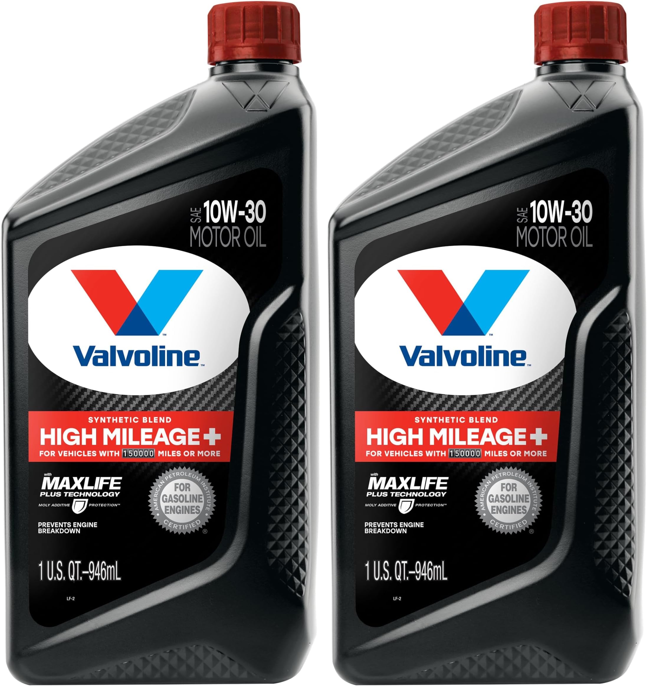 Valvoline High Mileage 150K with Maxlife Plus Technology 5W-30 Motor Oil 5 Quart