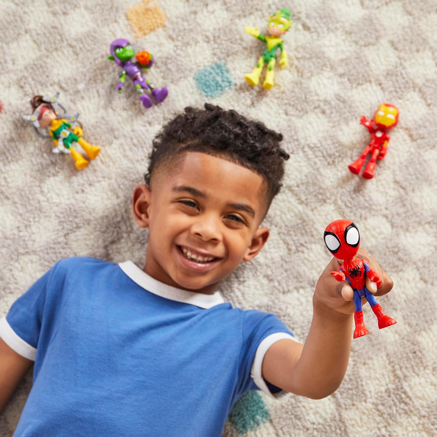 Spidey and his Amazing Friends Hasbro Marvel, Friends & Foes Pack, 5 Action Figures, 4-Inch, Preschool Super Hero Toys for Kids Ages 3 and Up (Amazon Exclusive)