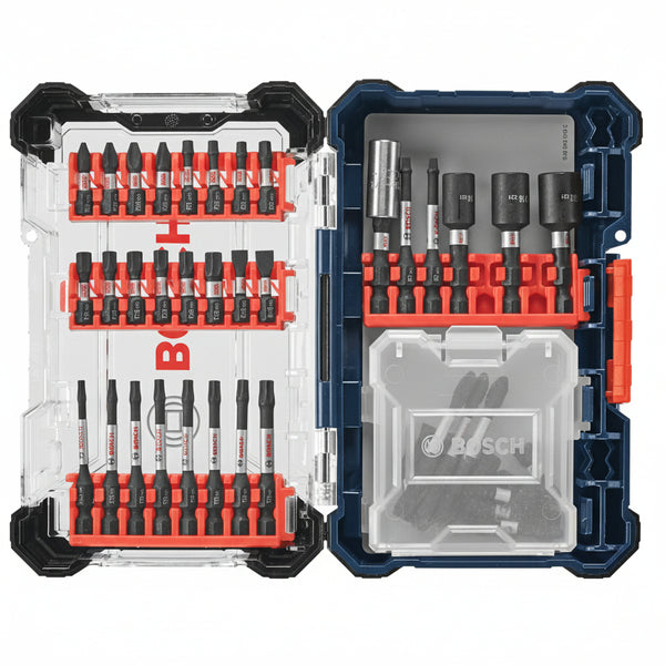 Bosch SDMSD45 45 pc. Driven Impact Screwdriving Custom Case Set
