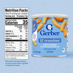 Gerber Snacks for Baby Lil Crunchies, Garden Tomato, 1.48 Ounce (Pack of 6)