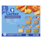 Gerber Stage 2 Baby Food, Nourishing Blends Tubs, Baby Puree, Variety Pack, 32PK