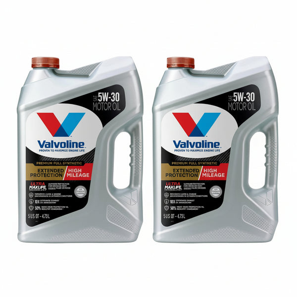 Valvoline High Mileage 150K with Maxlife Plus Technology 5W-30 Motor Oil 5 Quart