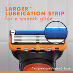 Gillette Fusion5 Razor Blade Refills for men- 12 Count – 5-Bladed with Lubrication Strip and Precision Trimmer