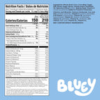 Bluey Cereal, Crispy Corn Cereal Puffs, Made with Whole Grain, Family Size, 18 oz