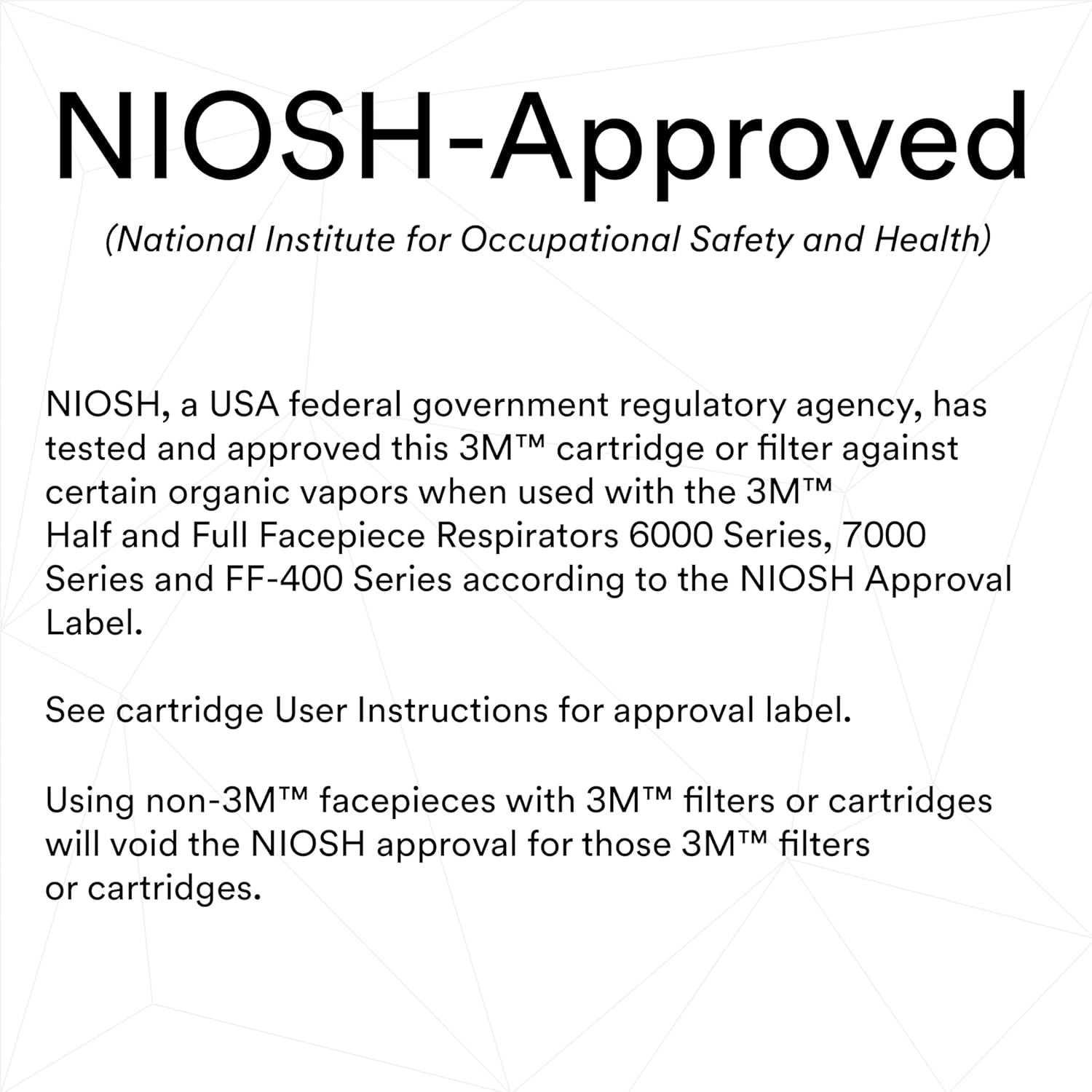 3M P100 Respirator Cartridge/Filter 60926, 1 Pair, NIOSH, Helps Protect Against Organic Vapors, Acid Gases, Ammonia Methylamine, Formaldehyde and Particulates